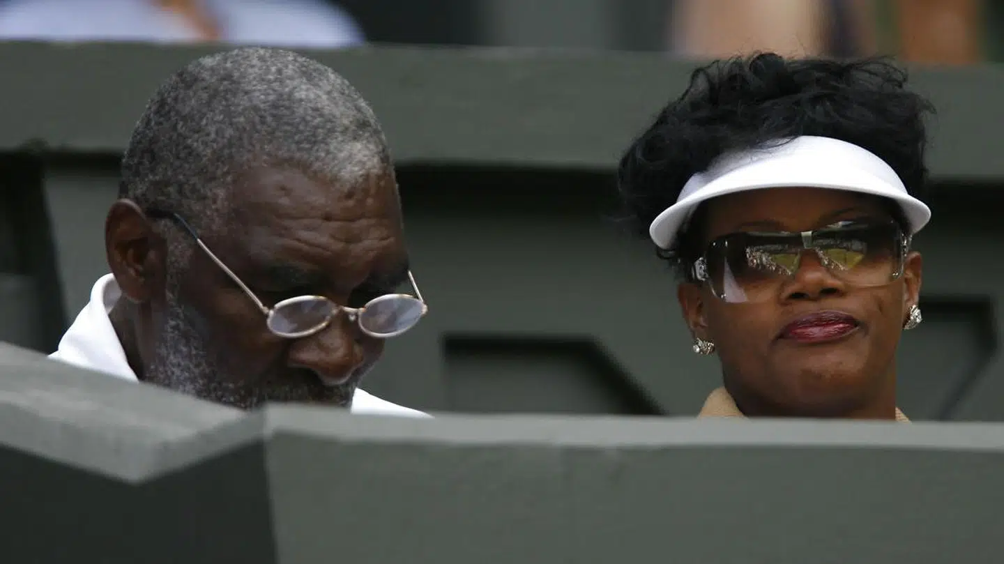 Richard Williams og ekskonen Lakeisha tilbage i 2009.