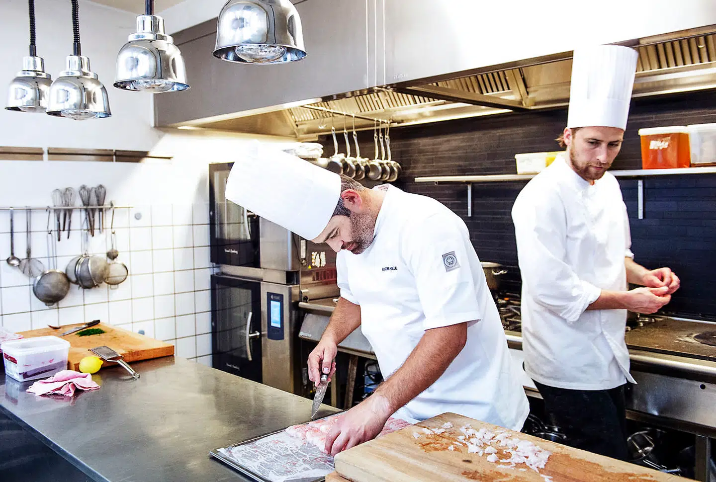 Wassim Hallal er en dansk-libanesisk kok på Frederikshøj Kro. (Arkivfoto)
