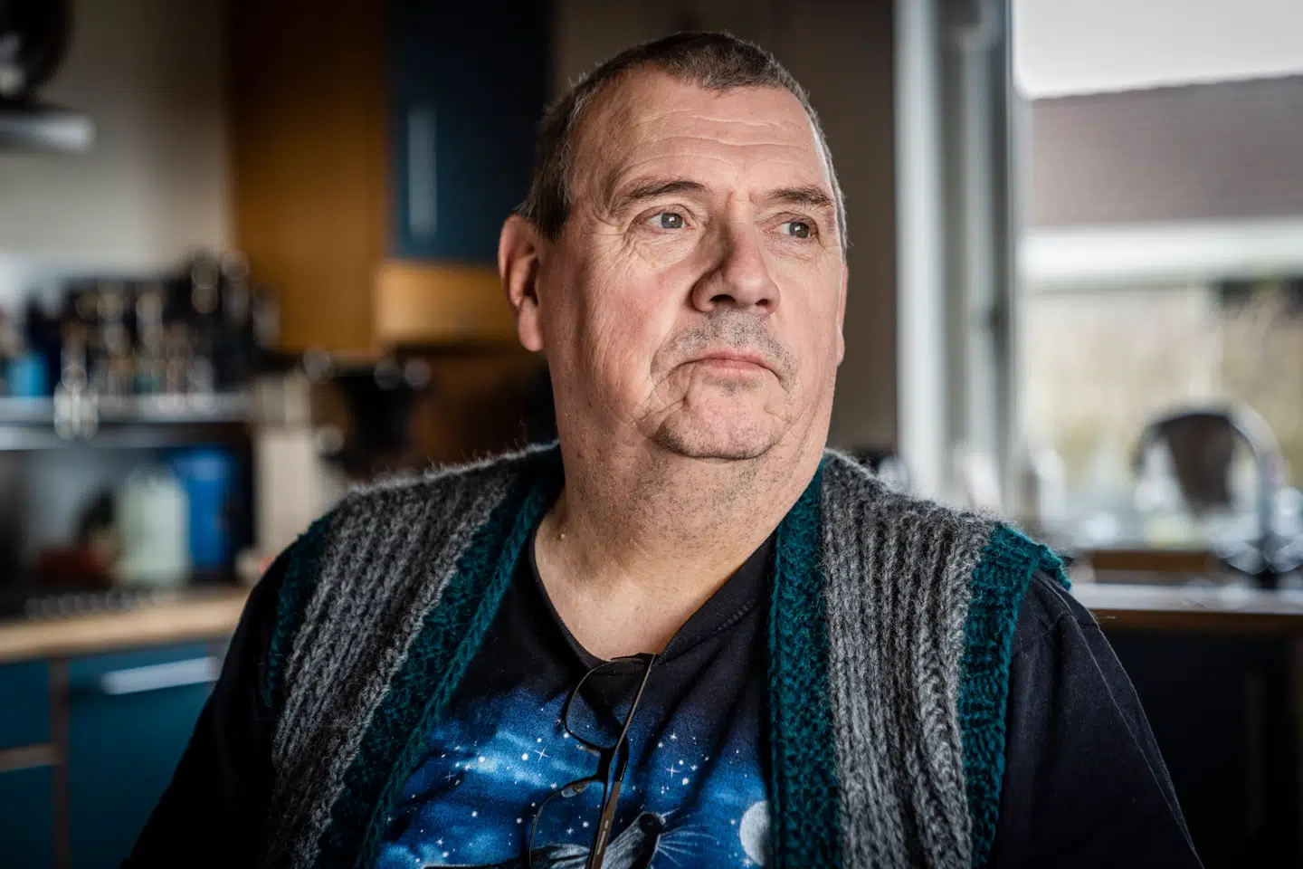 Max Madsen i sit hjem i Tørring