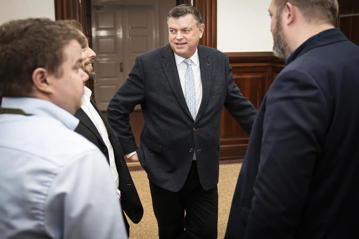 Fødevareminister Mogens Jensen (S) fik stemt ny lov om dyrevelfærd igennem torsdag. (Arkivfoto) Niels Christian Vilmann/Ritzau Scanpix