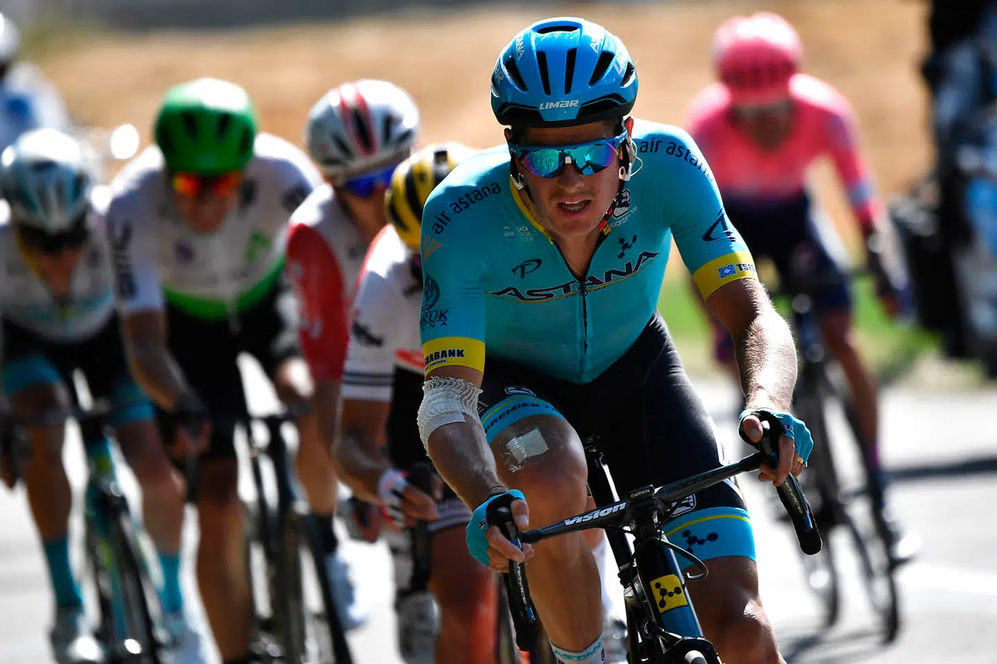 Jakob Fuglsang under sidste års Tour de France.