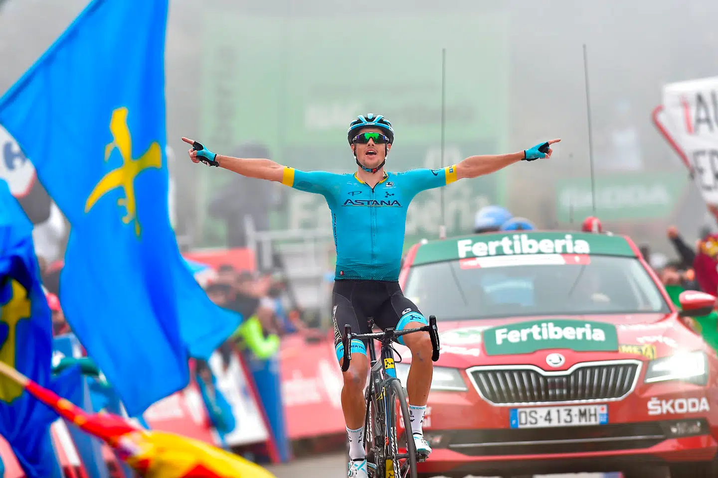 I 2019 vandt Jakob Fuglsang 16. etape af Vuelta a España.
