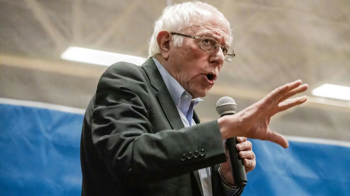 Præsidentkandidat Bernie Sanders.
