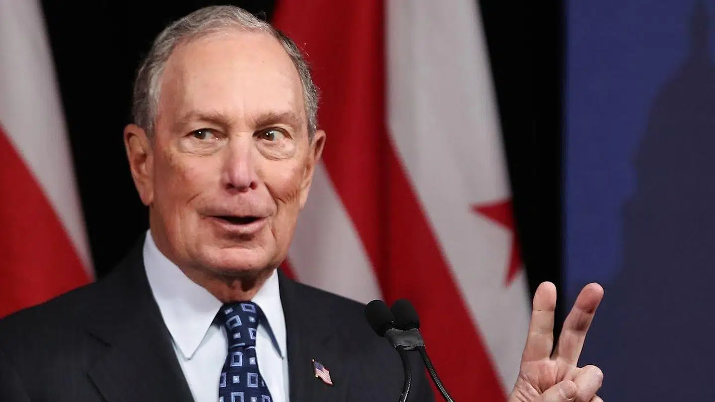 Præsidentkandidat Michael Bloomberg.