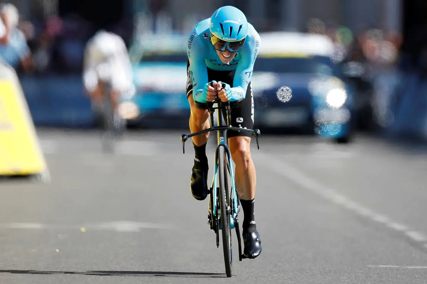 Jakob Fuglsang under Tour de France 2019.