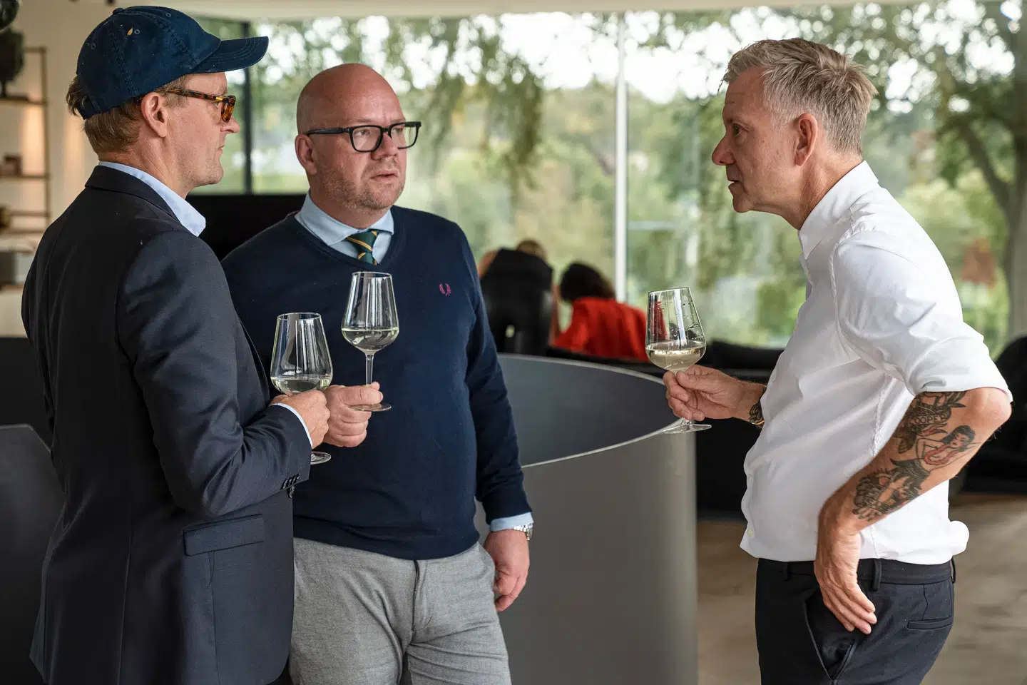 Frank Hvam, Lars Hjortshøj og Casper Christensen.