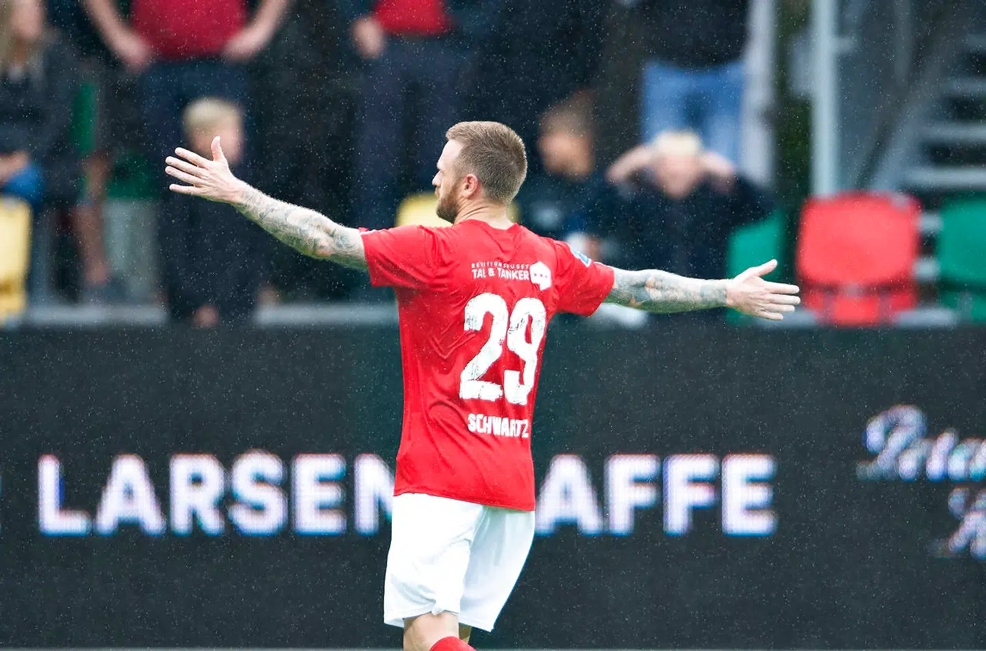 Ronnie Schwartz scorede masser af mål i Silkeborg.