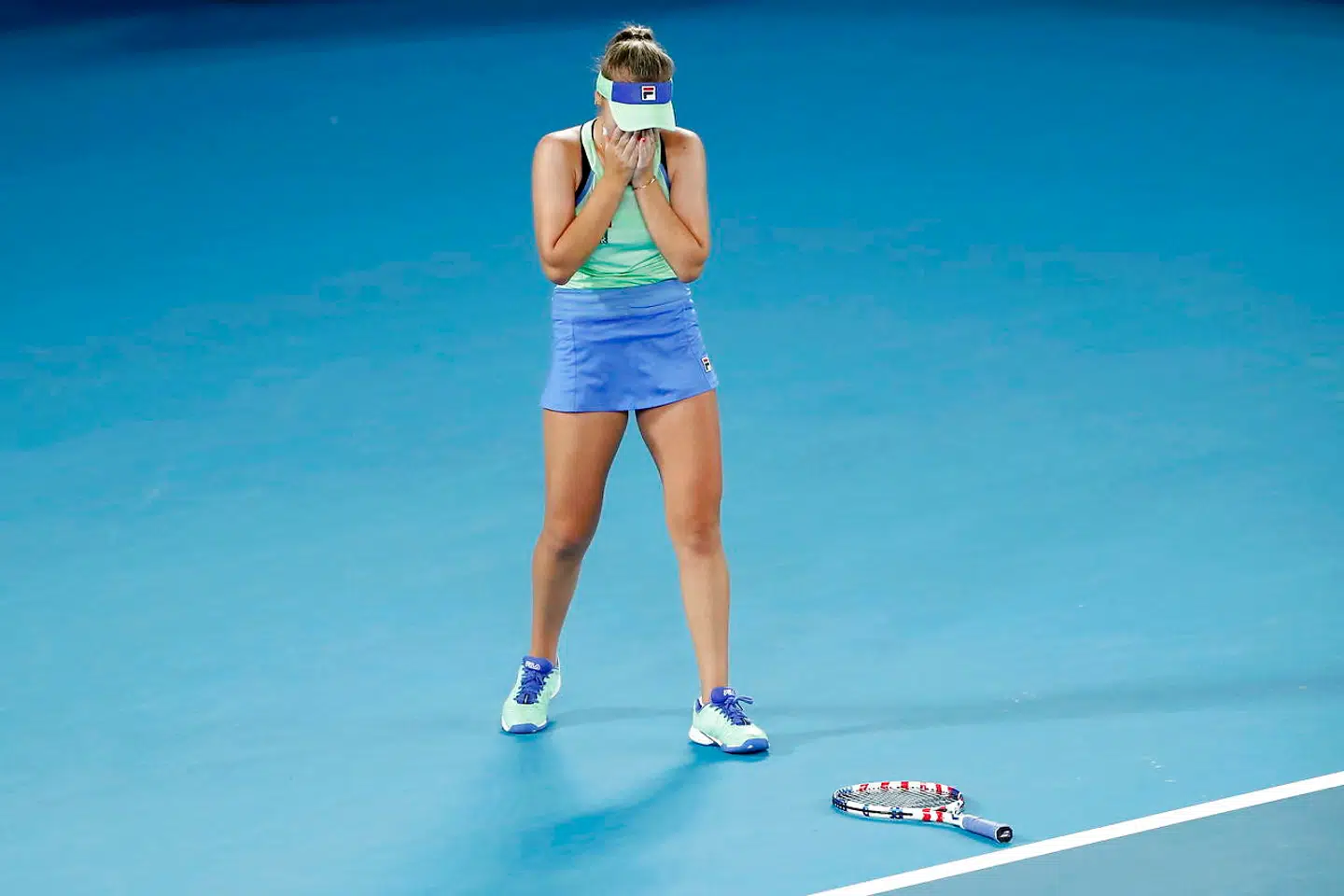 Sofia Kenin har vundet karrierens første grand slam.