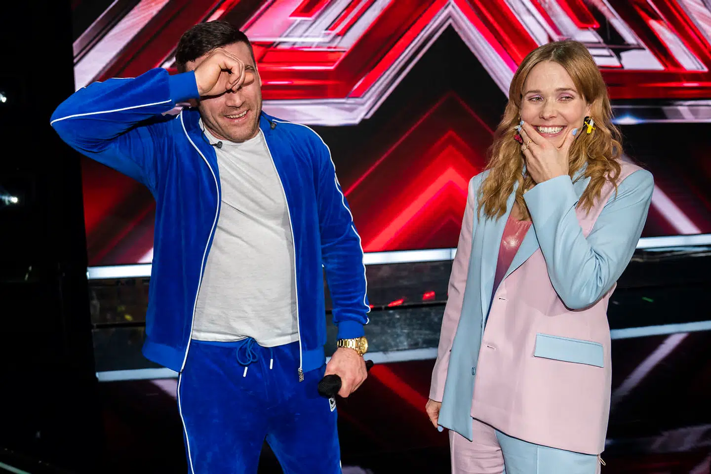 Kali er videre i X Factor. X - Factor liveshow 2, fredag den 28. februar 2020. (Foto: Martin Sylvest/Ritzau Scanpix 2020)