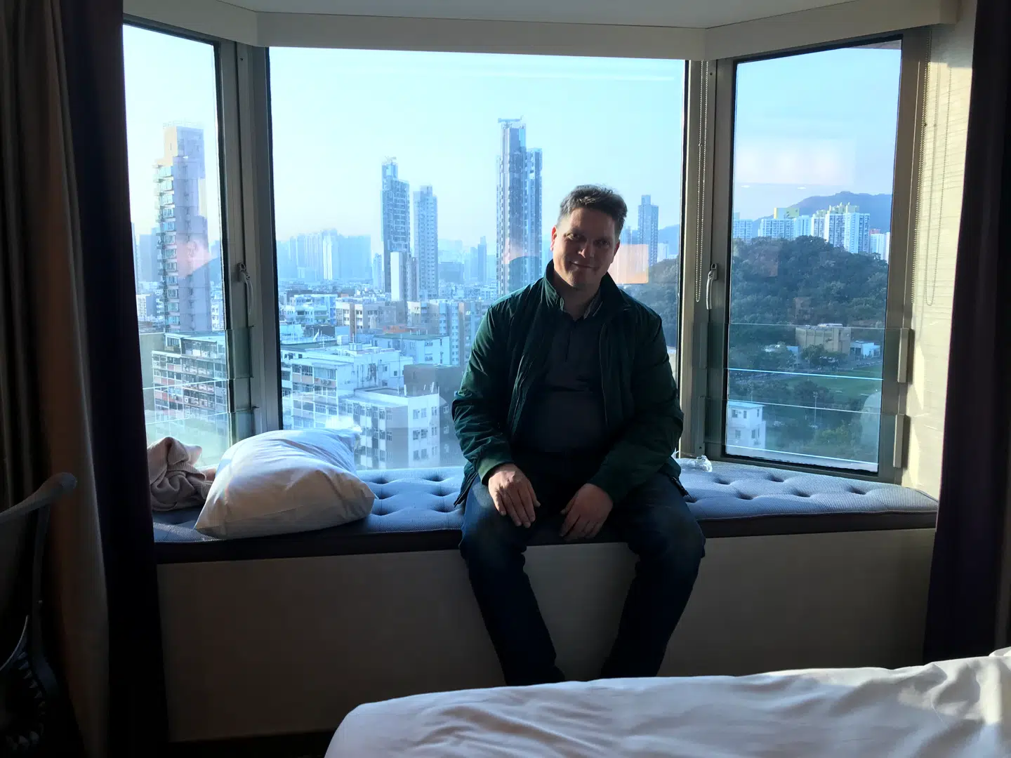 42-årige Danny Harboe på sit hotel i Bangkok