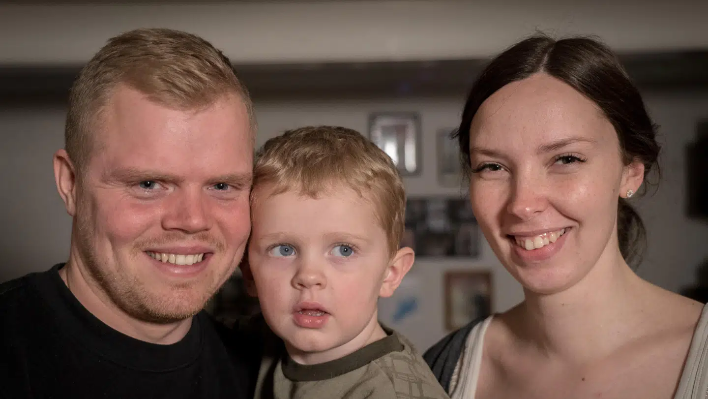 Lena og Mads. (Foto: Mikkel Dahlgren Faurholt/TV 2)