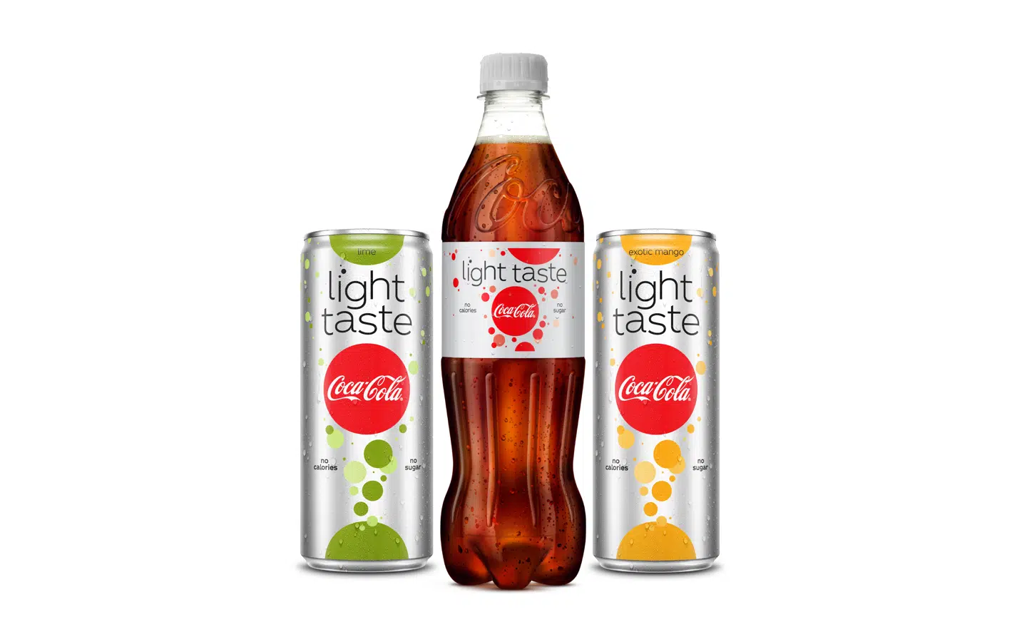 Coca-Colas nye varianter.