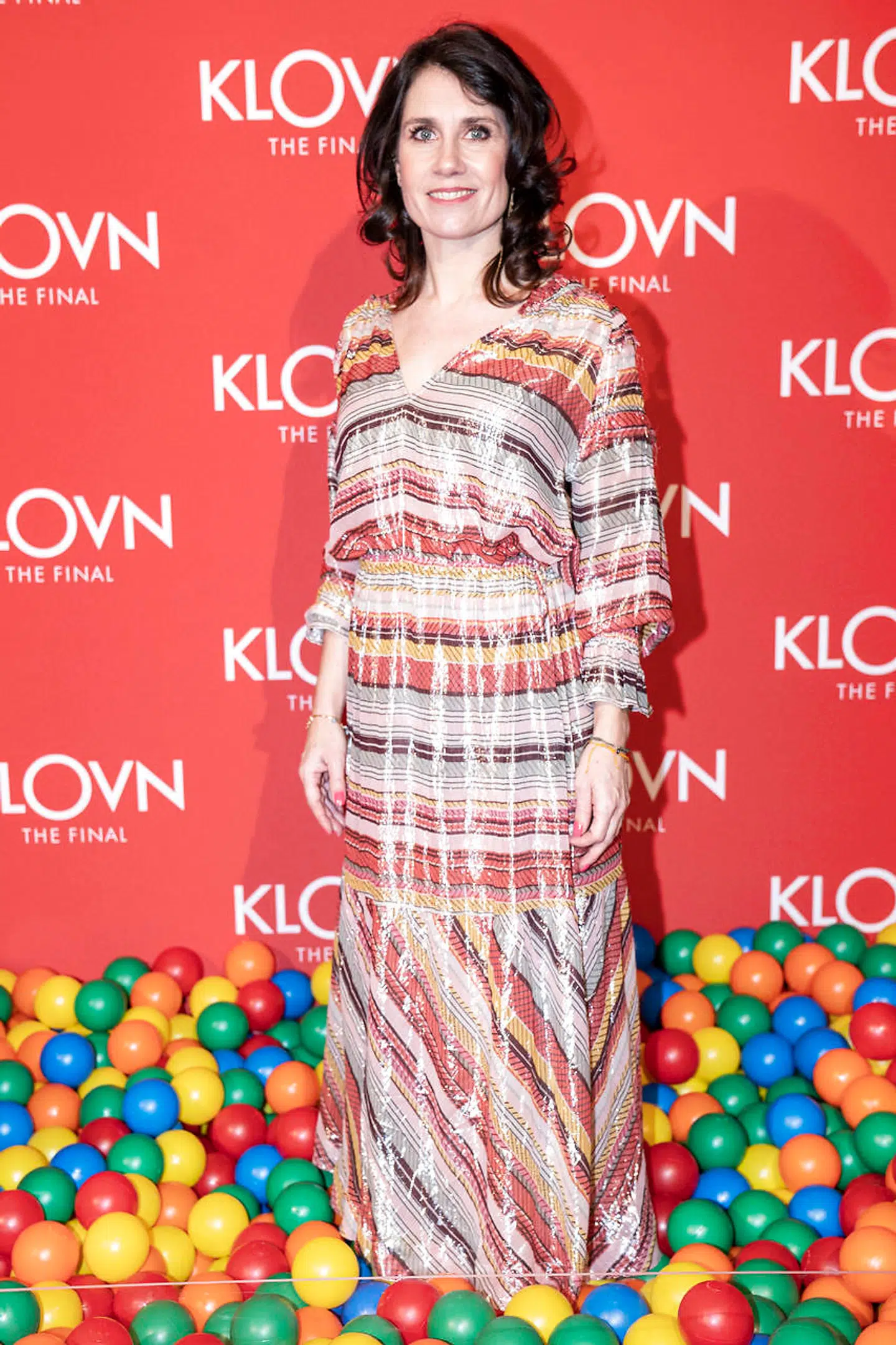 Mia Lyhne på den røde løber til gallapremiere på filmen 'Klovn The Final', i Bremen Teater onsdag den 29. januar 2020.. (Foto: Niels Christian Vilmann/Ritzau Scanpix)