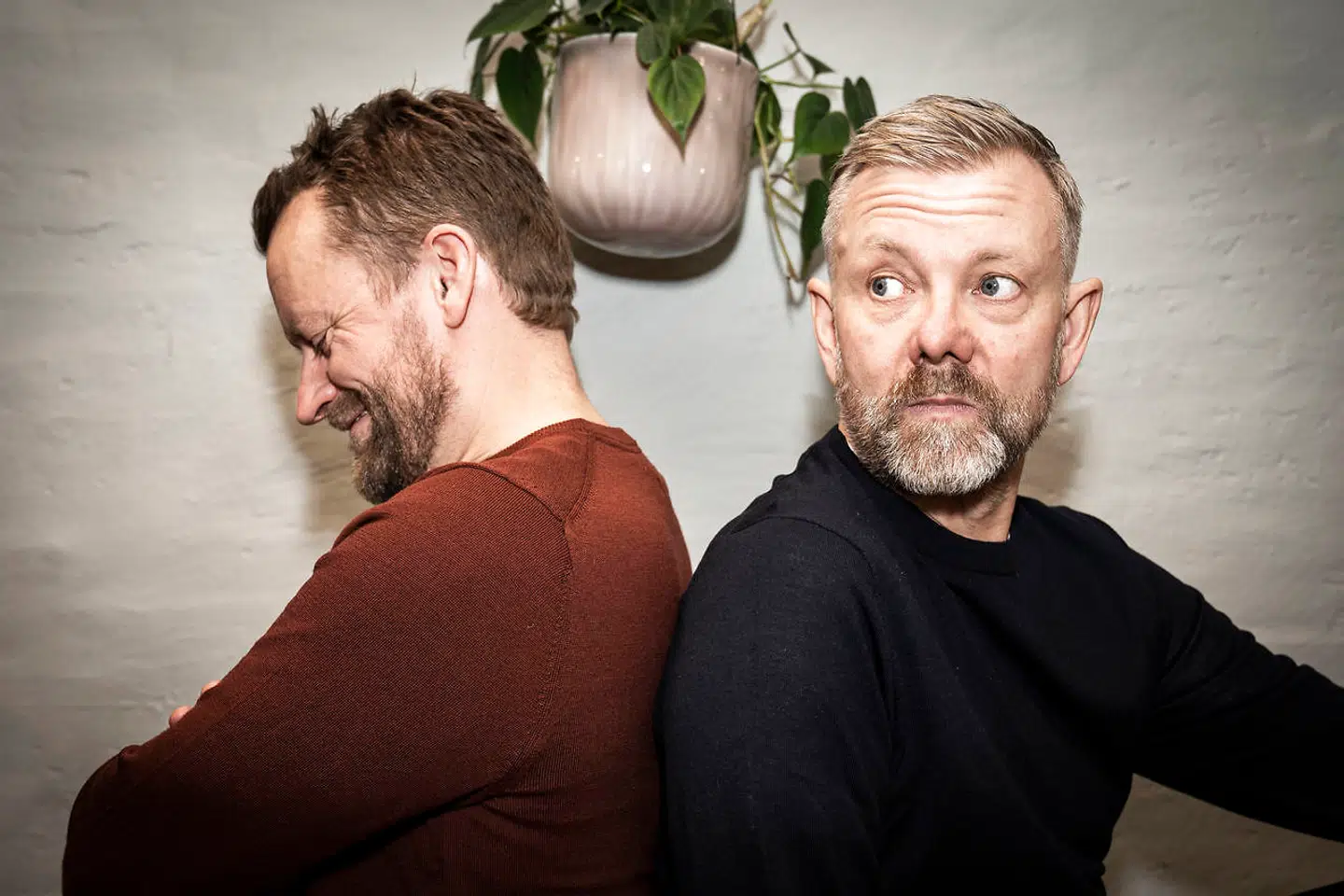 Frank og Casper.
