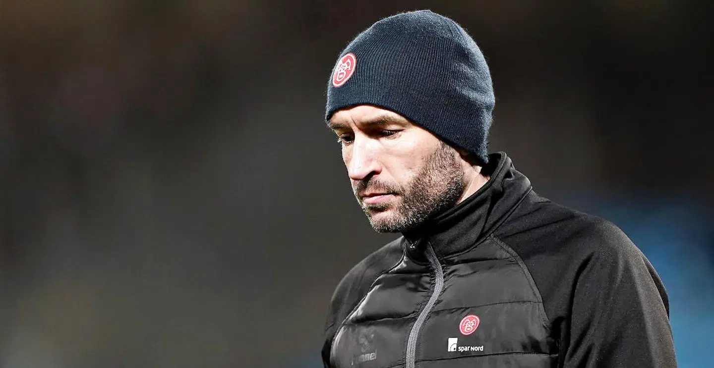 AaB's cheftræner, Jacob Friis.