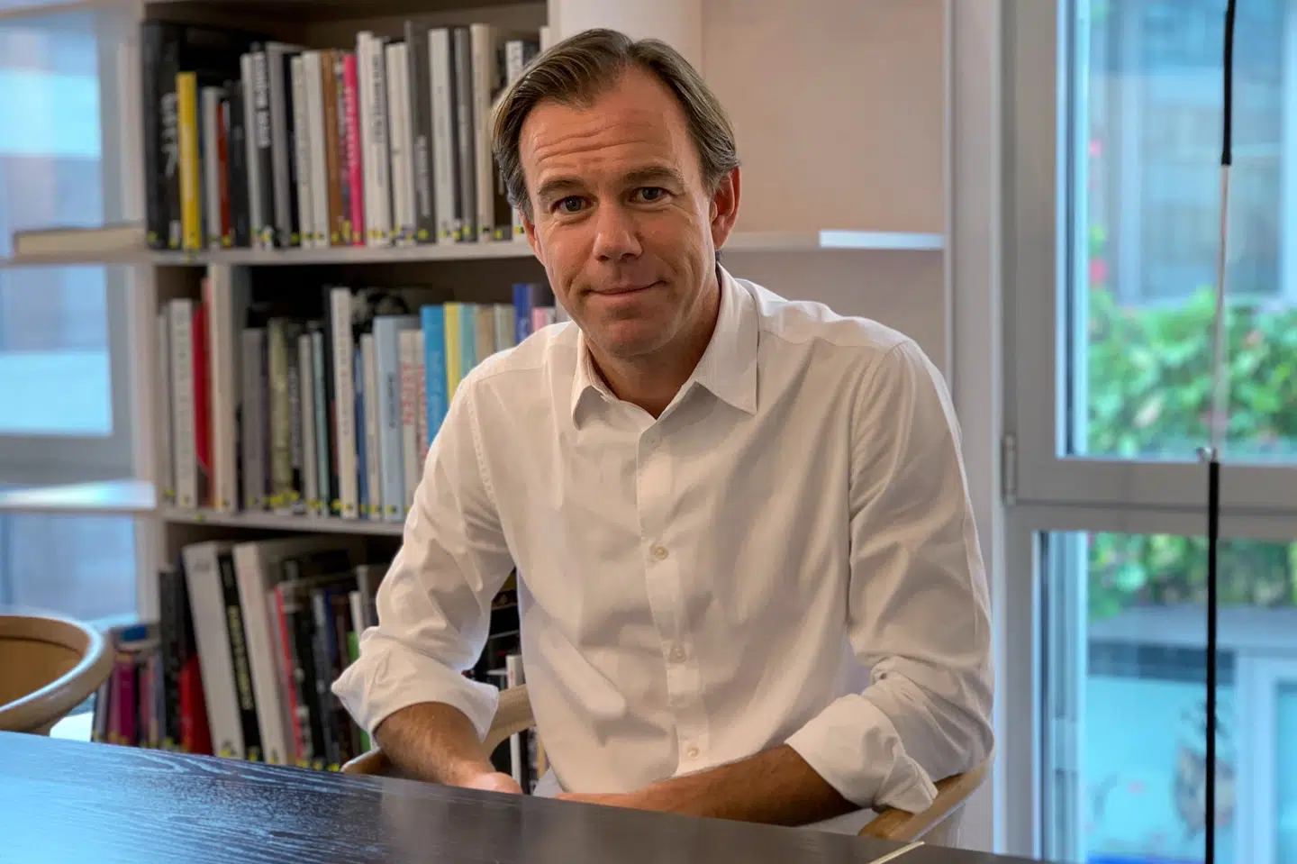 Karl-Johan Persson stopper som direktør hos H&M og overgår i stedet til en rolle som bestyrelsesformand. (Arkivfoto) Anna Ringstrom/Reuters