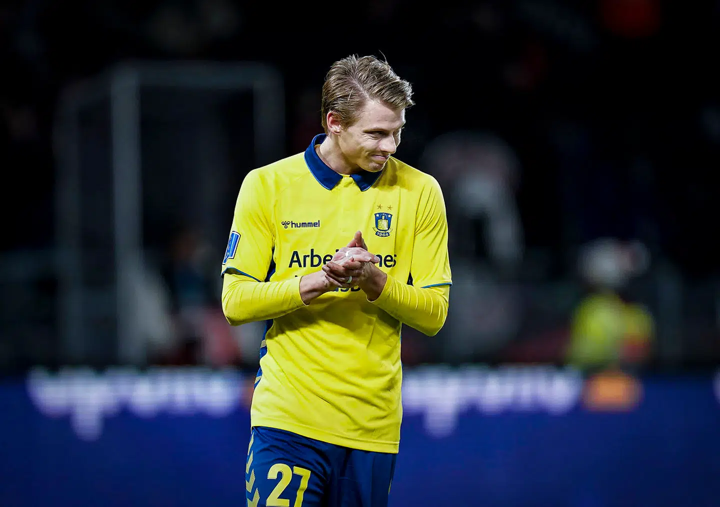 Spillerne i Brøndby har intet fået at vide internt af klubben omkring Red Bulls angivelige interesse, fortæller han.