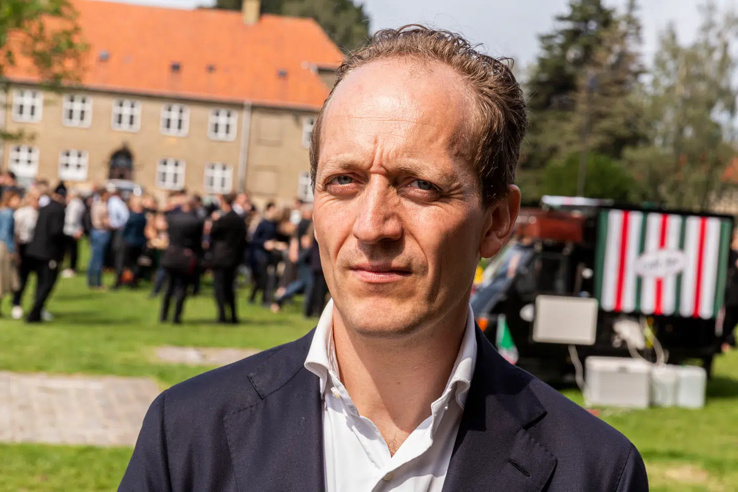 Andreas Byskov Sarbos far, Mikkel Irminger Sarbo.
