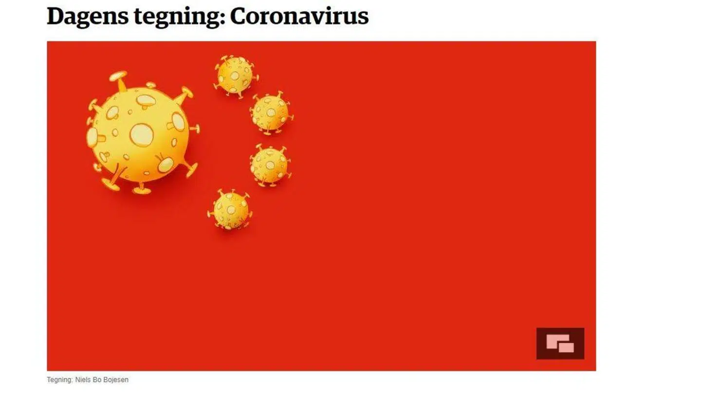Jyllands Postens tegning har fået den kinesiske ambassade til at kræve en undskyldning, og nu er shitstormen igang.