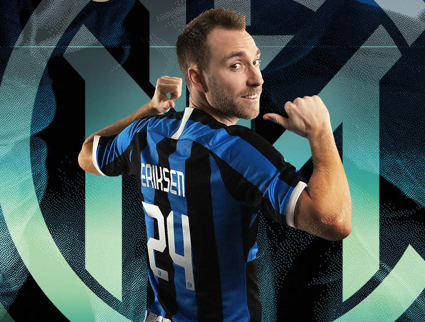 Christian Eriksen har valgt nummer 24.