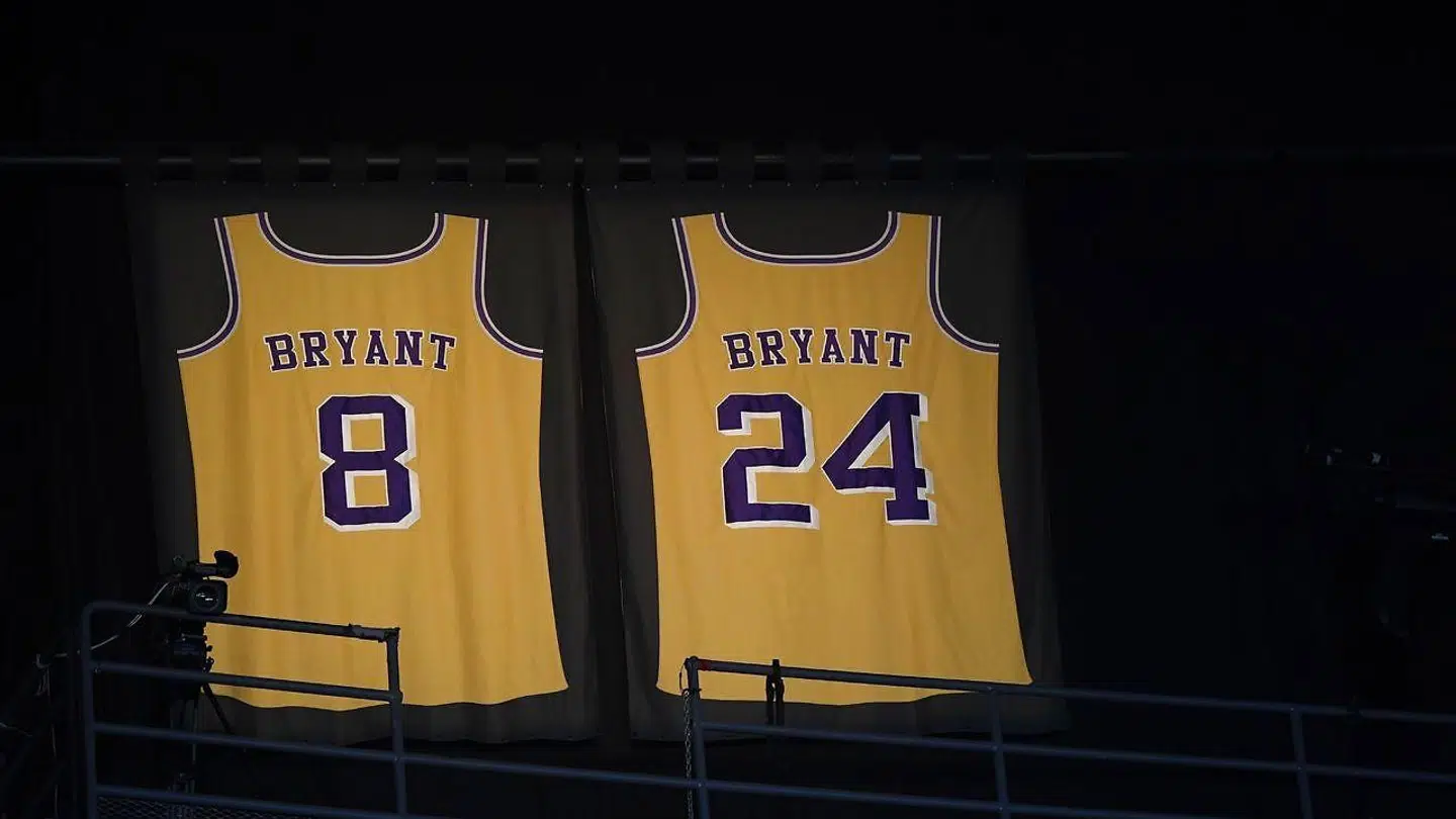 Kobe Bryant spillede i nummer 8 og 24 gennem hans lange og flotte karriere.