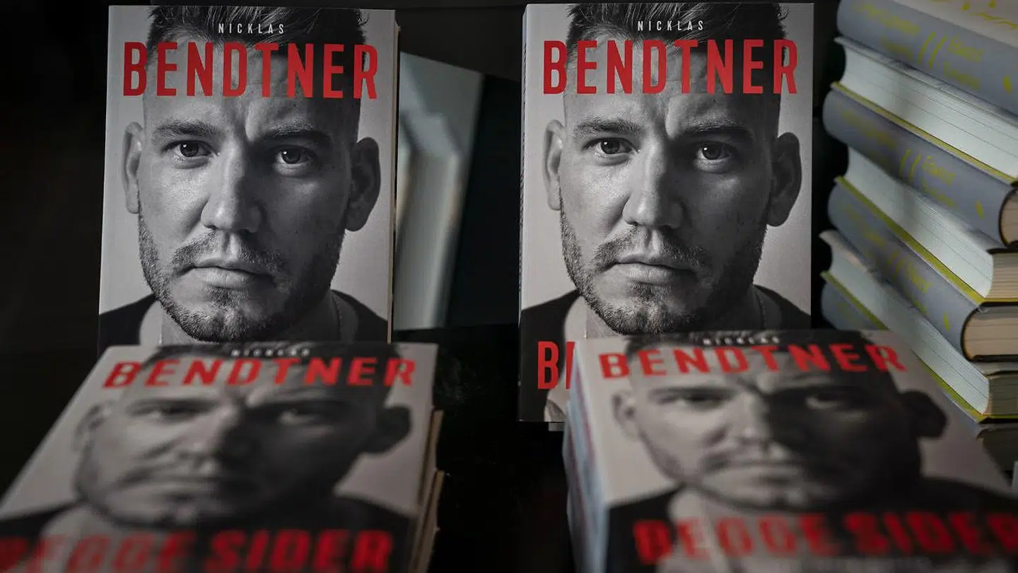 Nicklas Bendtners selvbiografi, fotograferet i Boghallen i Politiken Hus, mandag den 4. november 2019.