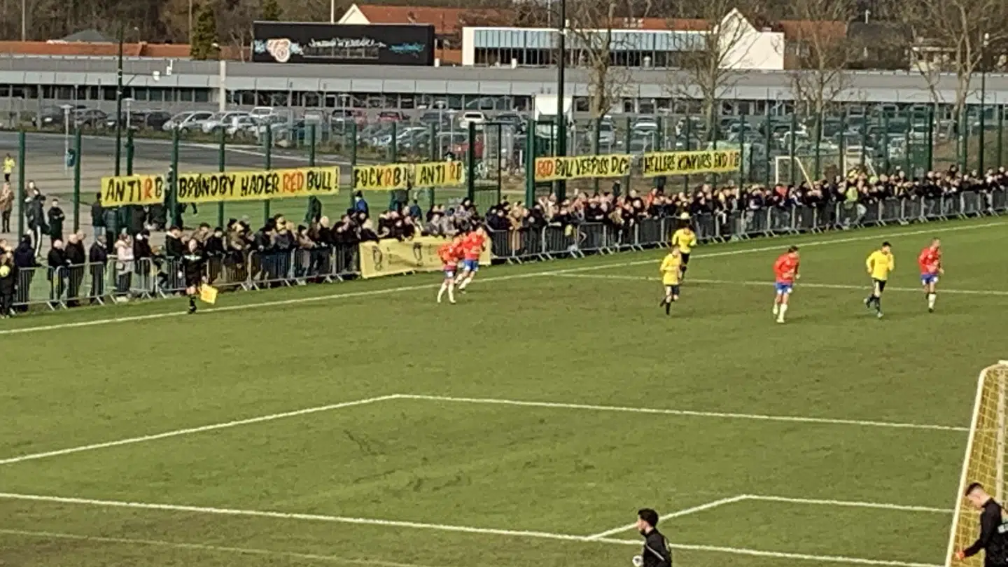 Der var klar tale fra fansene.