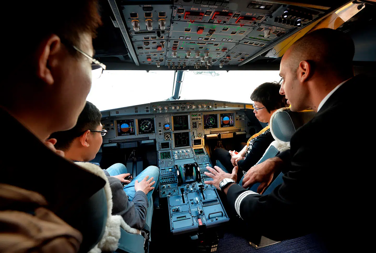 Personalet om bord blev bange for konsekvenserne, da wi-fi-netværket hed 'fjernudløser'. ARKIVFOTO