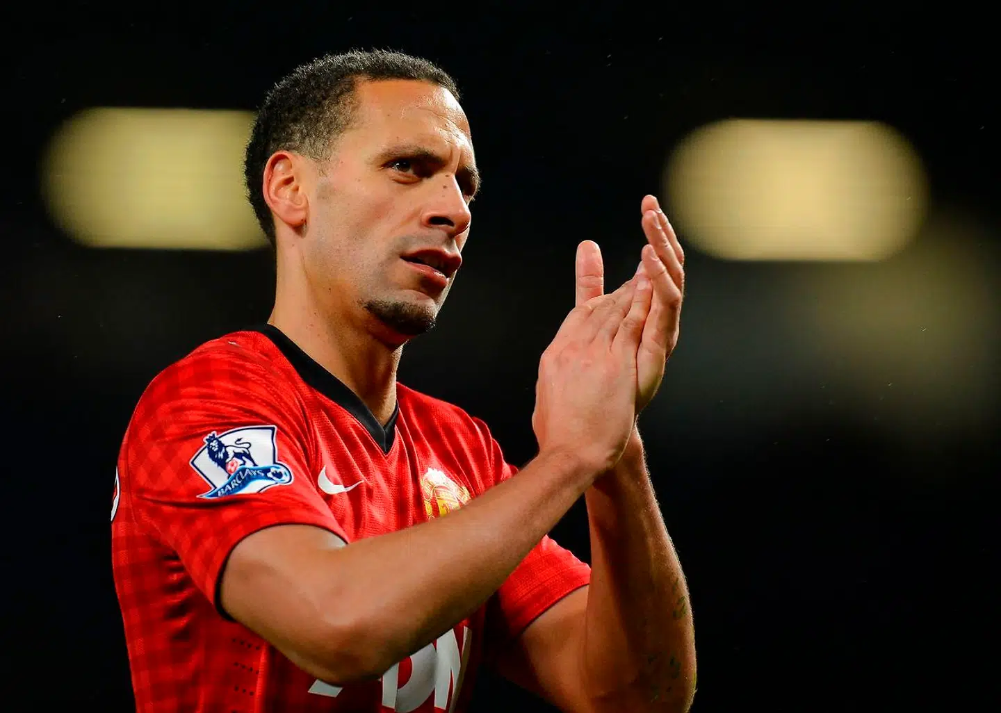 Rio Ferdinand spillede i Manchester United i 14 år.