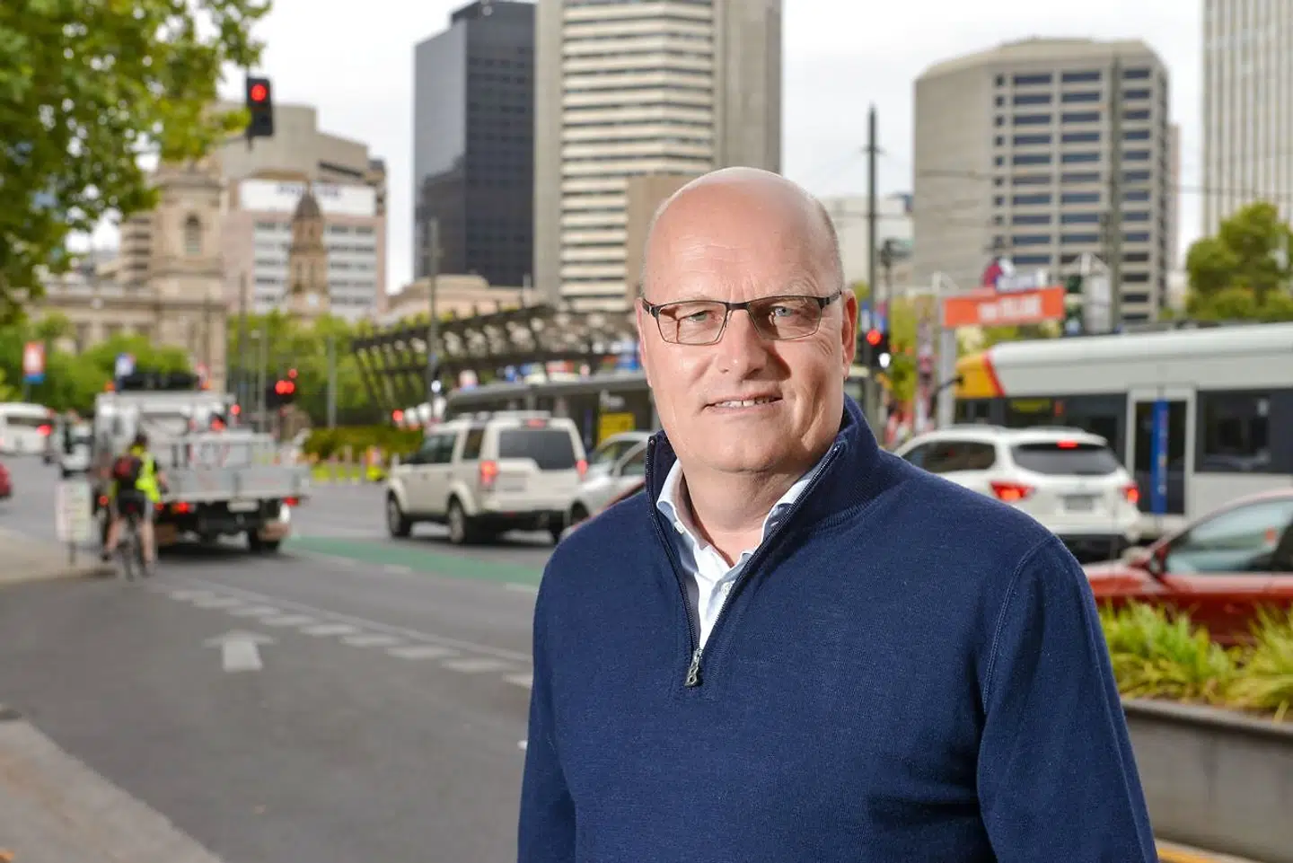 Bjarne Riis i Australien.