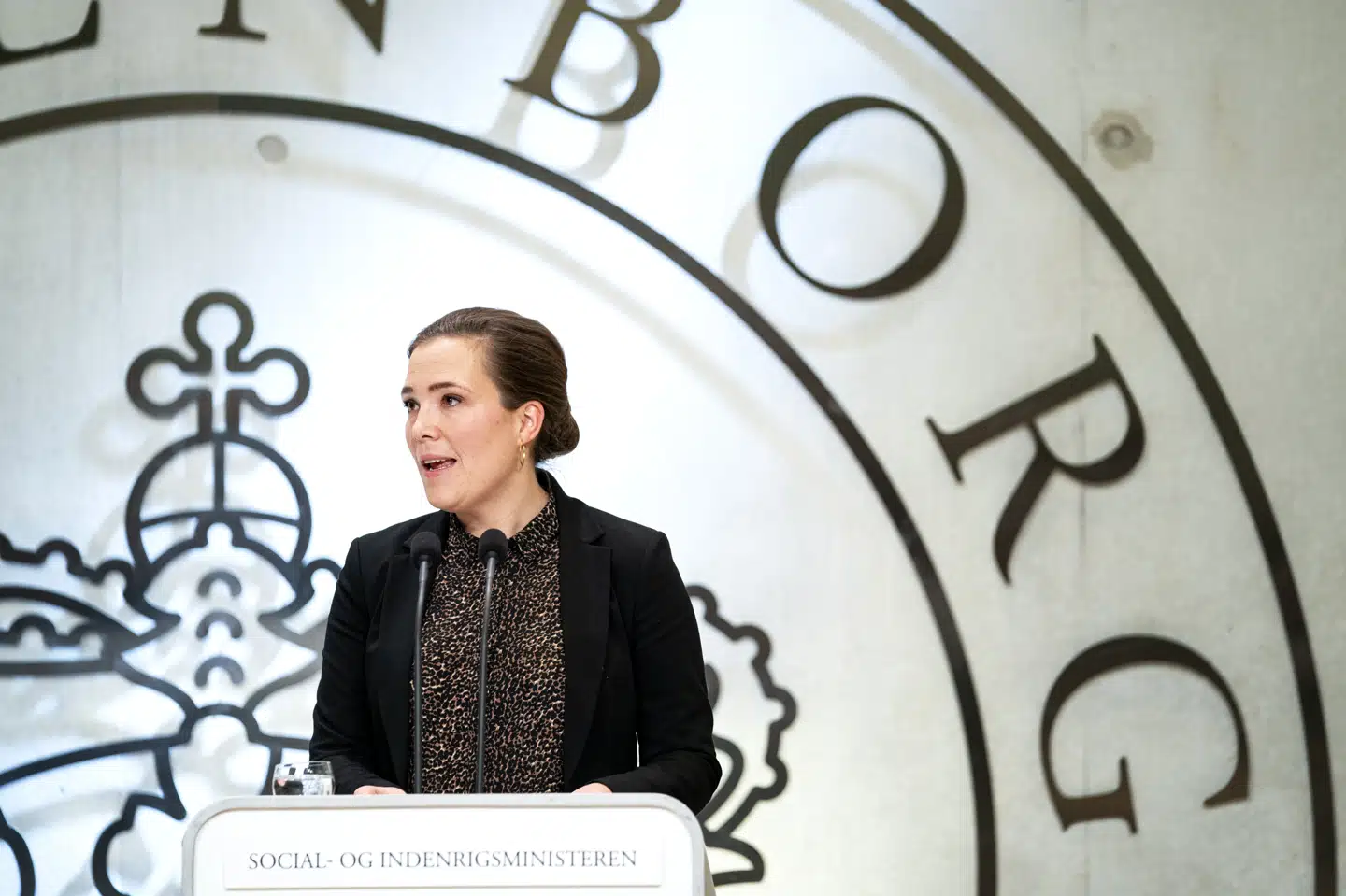 Den 13. januar foreslog regeringen og social- og indenrigsminister Astrid Krag på et pressemøde på Marienborg, at anbragte børn skal have lov til at sige nej til at se deres forældre. (Arkivfoto) Ida Guldbæk Arentsen/Ritzau Scanpix