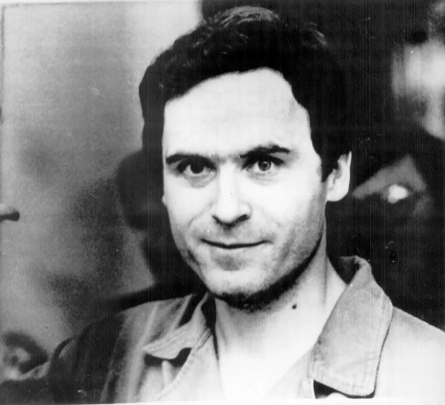 Arkivfoto af den amerikanske seriemorder Ted Bundy.