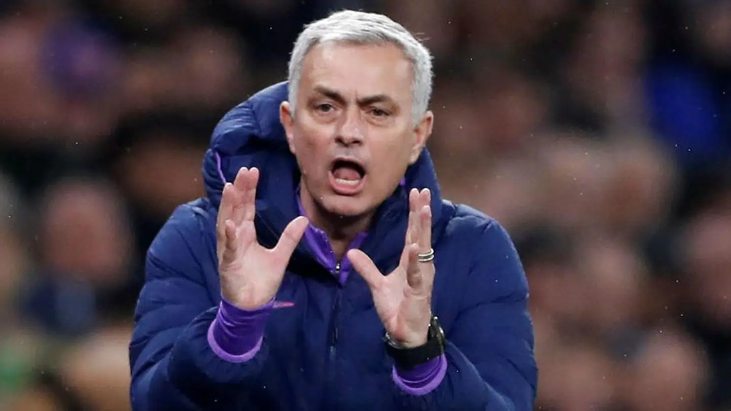 Jose Mourinho reagerede kontakt på Antonio Contes udtalelse.