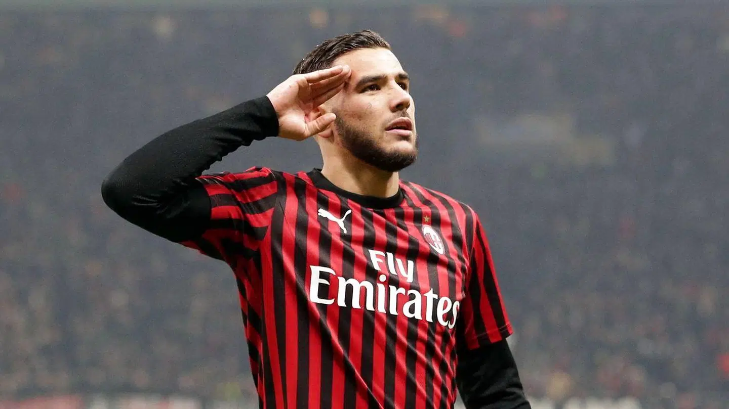 Franske Theo Hernandez skiftede i denne sæson fra Real Madrid til AC Milan.