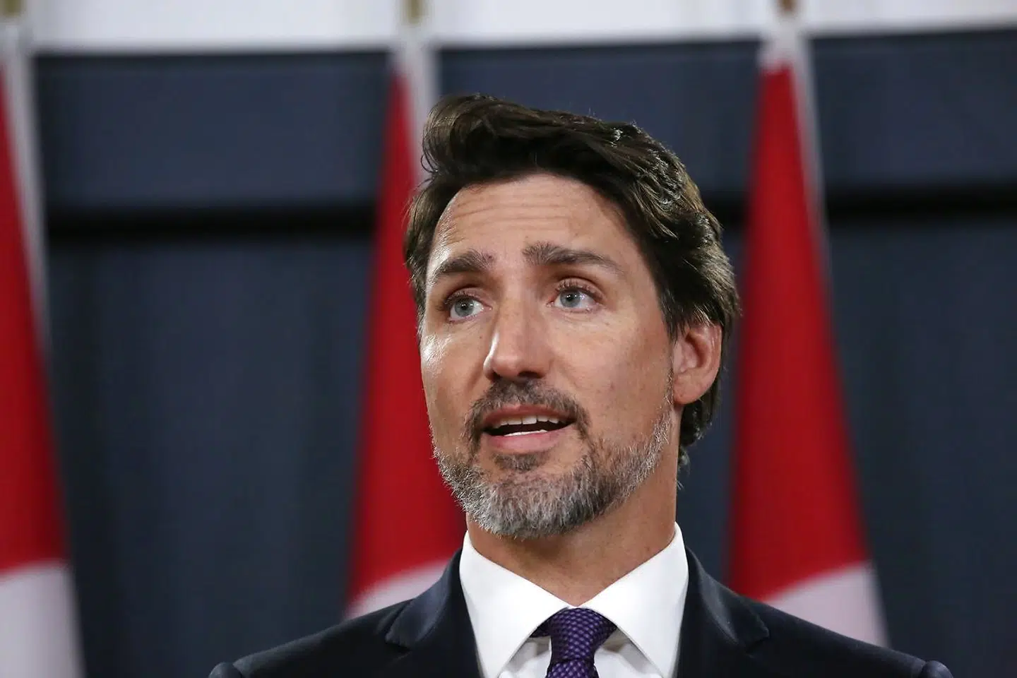 Den canadiske premierminister Justin Trudeau er som udgangspunkt positiv over udsigten til, at Harry og Meghan flytter til Canada, men udtaler samtidig, at detaljerne i planerne stadig bliver drøftet. (Arkivfoto)