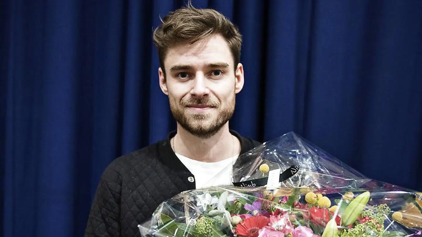 Musicalskuespiller og sanger Johannes Nymark.