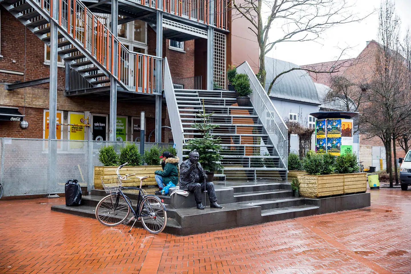 Problemer ved Anker Jørgensens Plads i Sydhavnen.