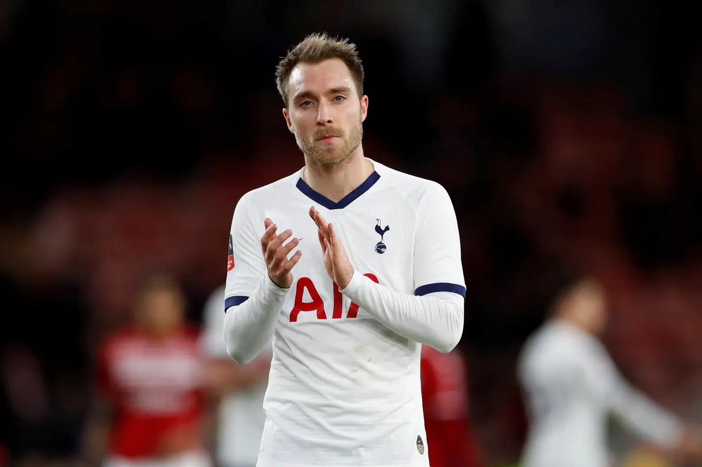 Christian Eriksen fik en sjælden start under José Mourinho, da Tottenham slog Middlesbrough ud af FA Cuppen. Lee Smith/Ritzau Scanpix