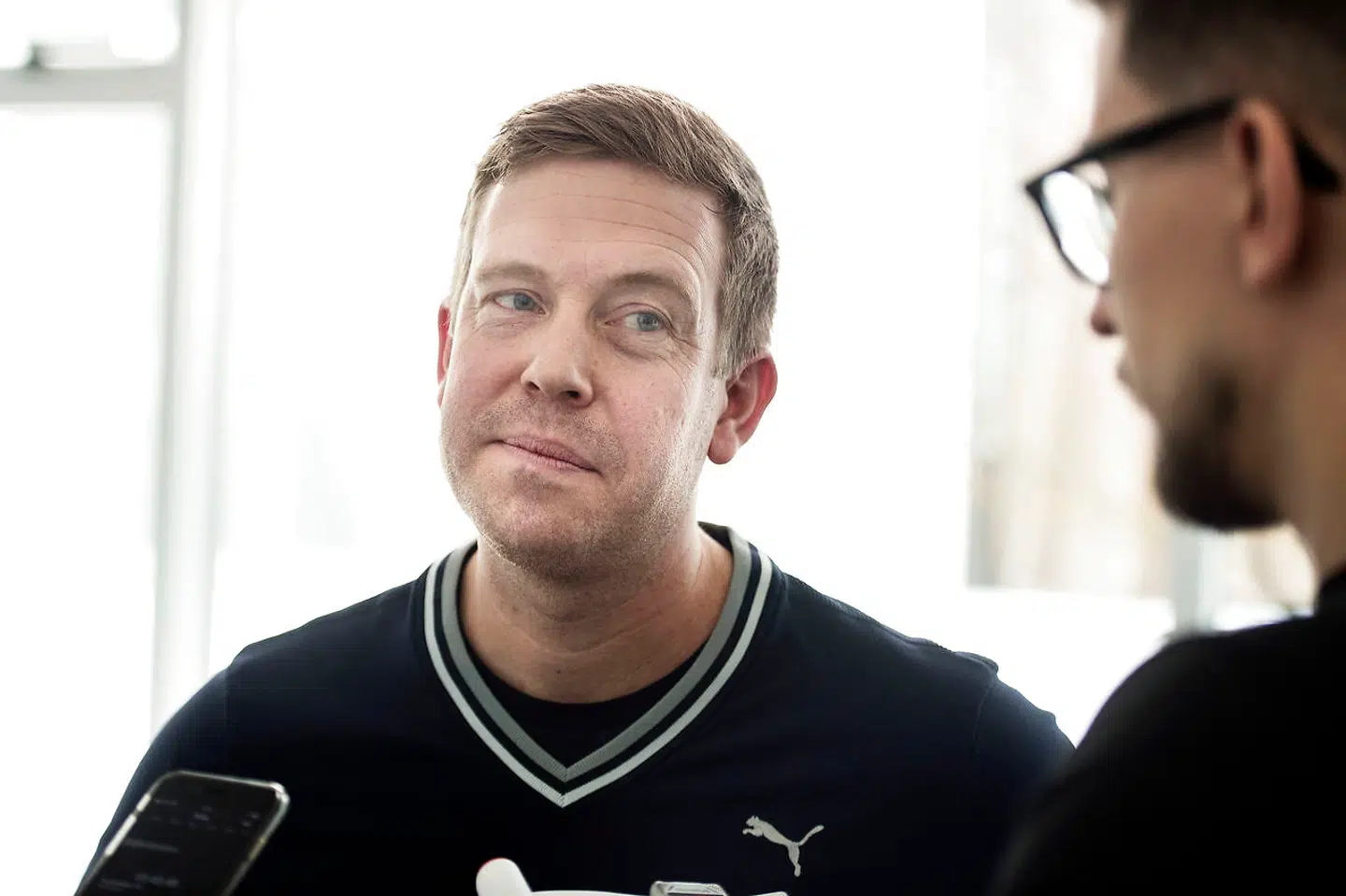 DHF's sportschef, Morten Henriksen.