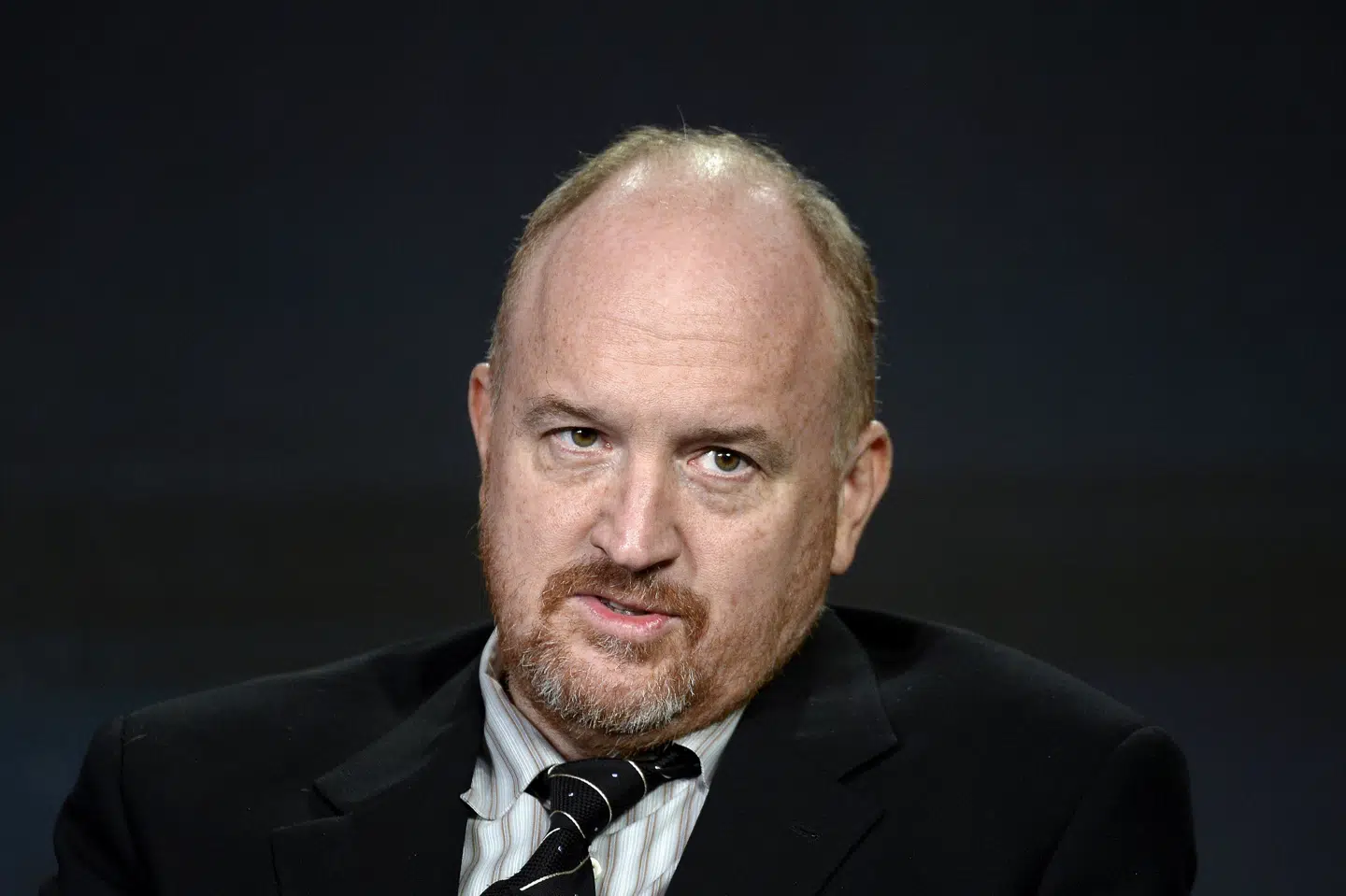 Den amerikanske komiker Louis C.K. kommer til Danmark 23. maj. Her vil komikeren optræde med sit nye show i Royal Arena i København. Billetsalget til showet starter torsdag den 16. januar klokken 12. (Arkivfoto) Kevork Djansezian/Reuters