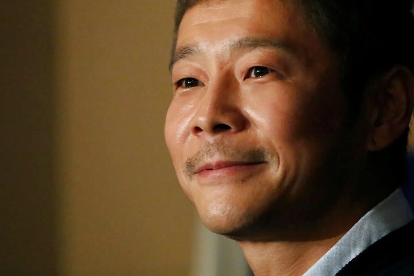 Japanese billionaire Yusaku Maezawa, founder and chief executive of online fashion retailer Zozo, who has been chosen as the first private passenger by SpaceX, attends a news conference at the Foreign Correspondents' Club of Japan in Tokyo, Japan, October 9, 2018. REUTERS/Toru Hanai