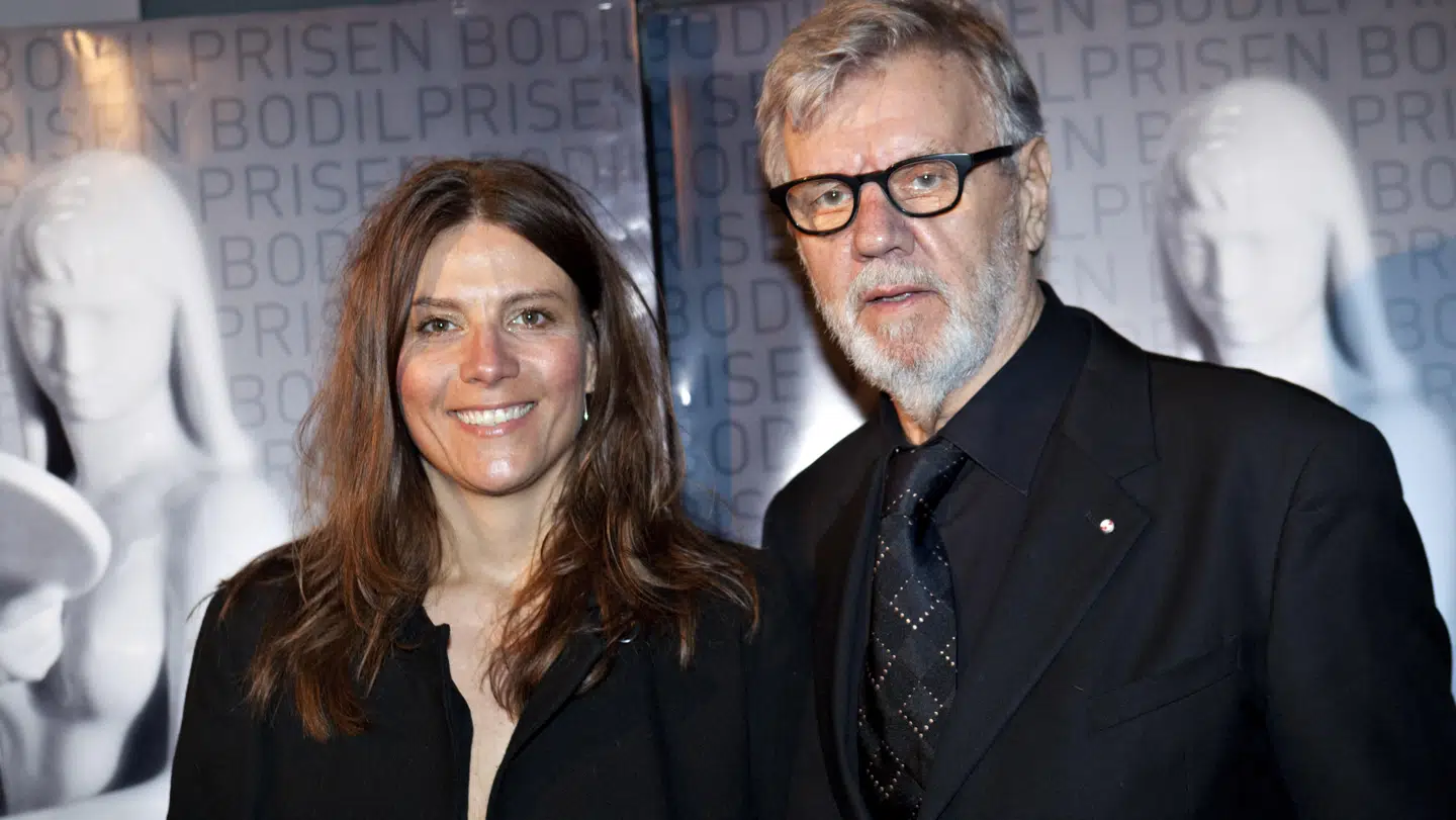 Tanja Grunwald med sin afdøde far, Morten Grunwald, der er bedst kendt for sin rolle Benny i Olsen Banden-filmene.
