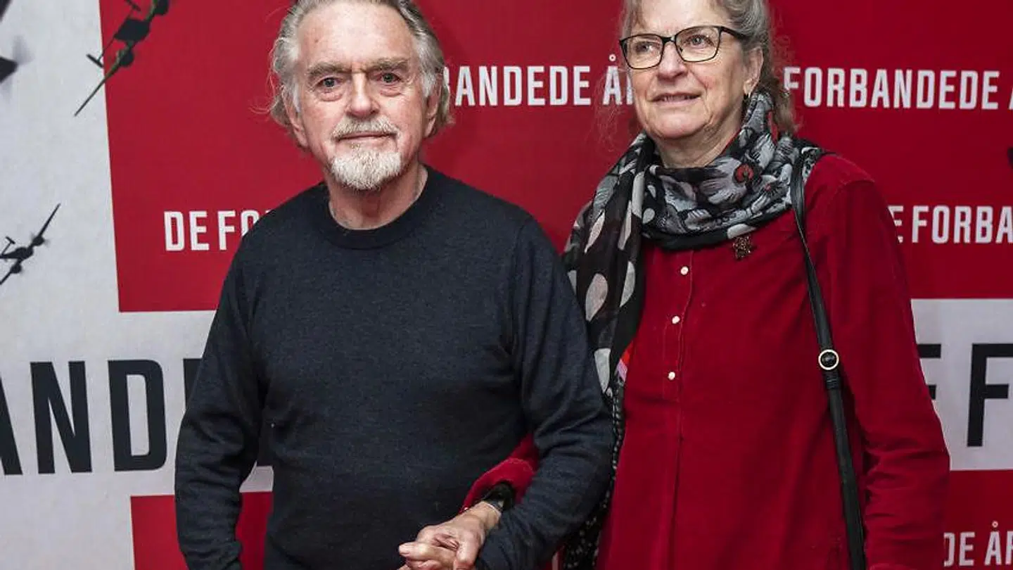 Erik Clausen og Pernille har været sammen i mere end 50 år (foto: Martin Sylvest/Ritzau Scanpix 2019)