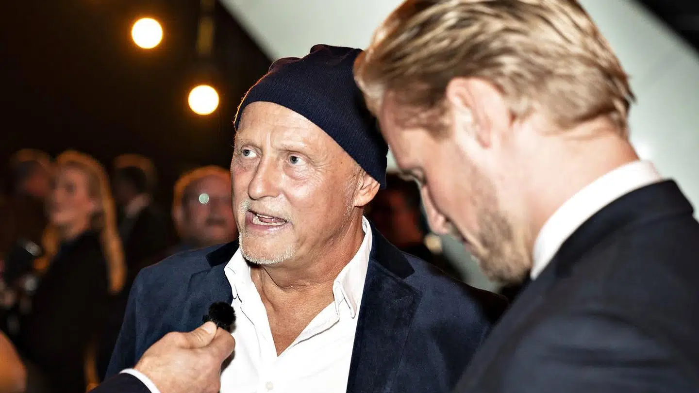 Lars Høgh og Kasper Schmeichel ved DR Sport 2019 i Boxen i Herning, lørdag den 4. januar 2020.