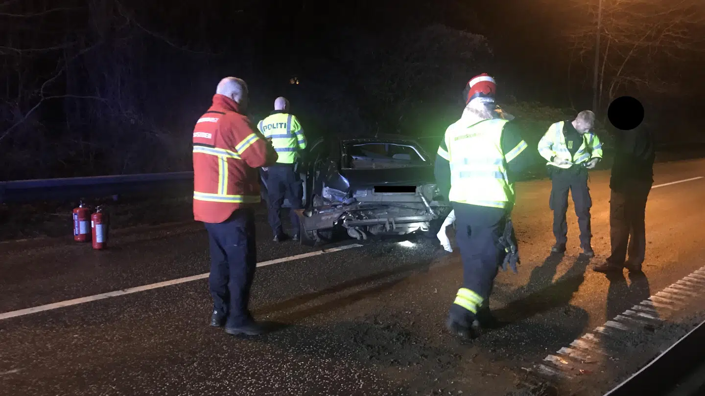 En ulykke på Helsingørmotorvejen har spærret motorvejen i nordgående retning mellem afkørsel 5 og 6.