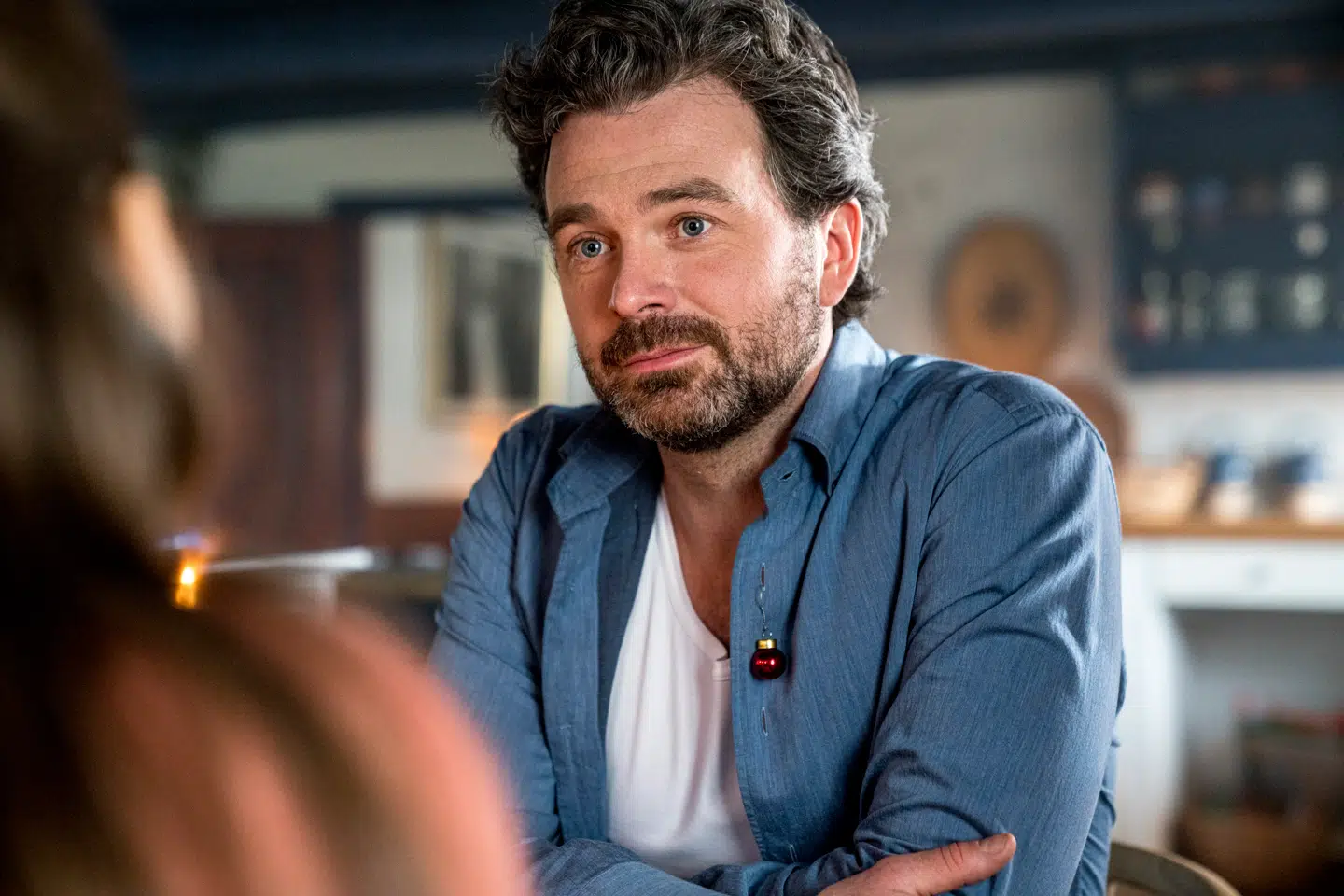 Martin Bo Lindsten som Lasses far, Mikkel.