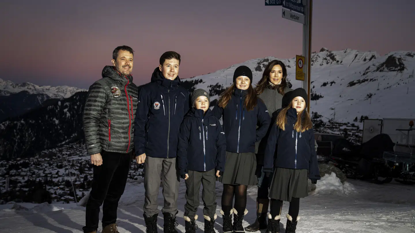 Humøret var højt i Schweitz.