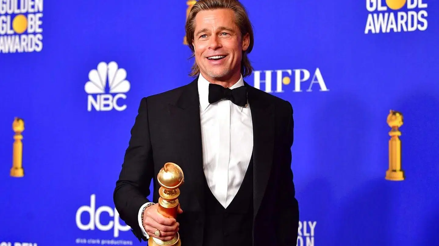 Brad Pitt vandt en Golden Globe for bedste mandlige birolle.