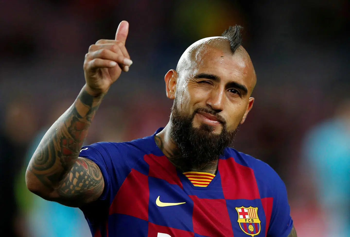 Arturo Vidal er vellidt i FC Barcelona.