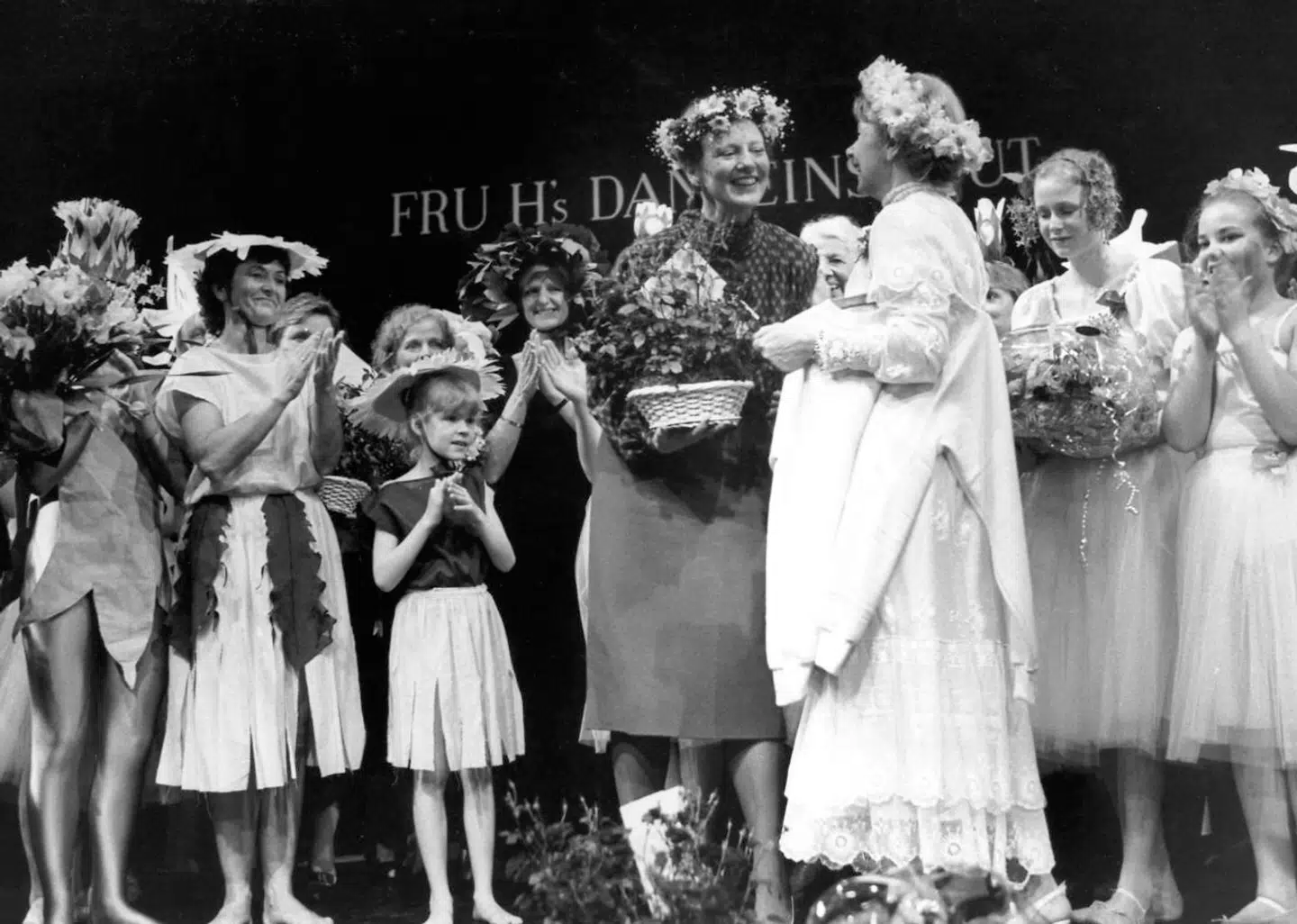 Dronning Margrethe og Susanne Heering deler interessen for ballet.